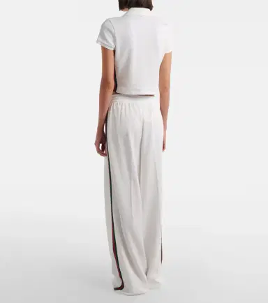 Gucci Web Stripe jersey sweatpants | Thumbnail 2 Gucci Web Stripe jersey sweatpants | Thumbnail 2