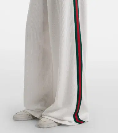 Gucci Web Stripe jersey sweatpants | Thumbnail 3 Gucci Web Stripe jersey sweatpants | Thumbnail 3