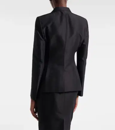 Gucci Silk faille blazer | Thumbnail 2