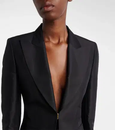 Gucci Silk faille blazer | Thumbnail 5