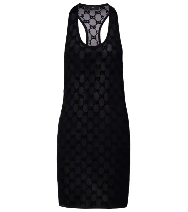 GG crêpe minidress