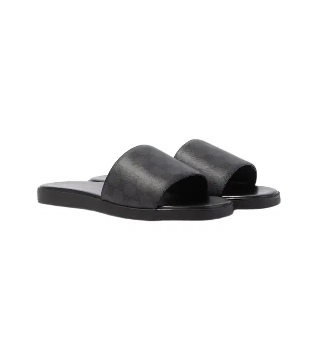 Gucci GG canvas slides