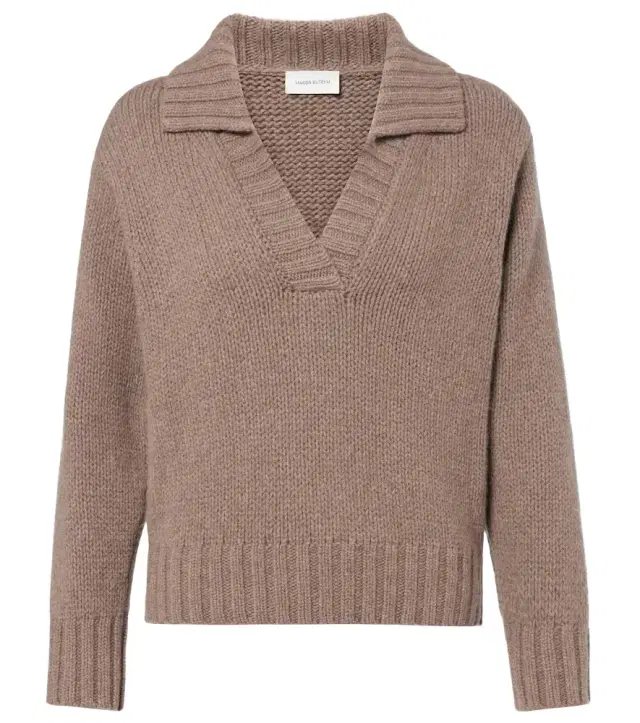 Magda Butrym Cashmere polo sweater