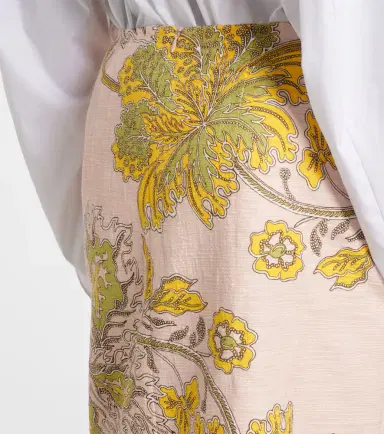 La DoubleJ Printed cotton midi skirt | Thumbnail 6 La DoubleJ Printed cotton midi skirt | Thumbnail 6