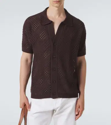 Frescobol Carioca Pinto crochet cotton shirt | Thumbnail 5 Frescobol Carioca Pinto crochet cotton shirt | Thumbnail 5