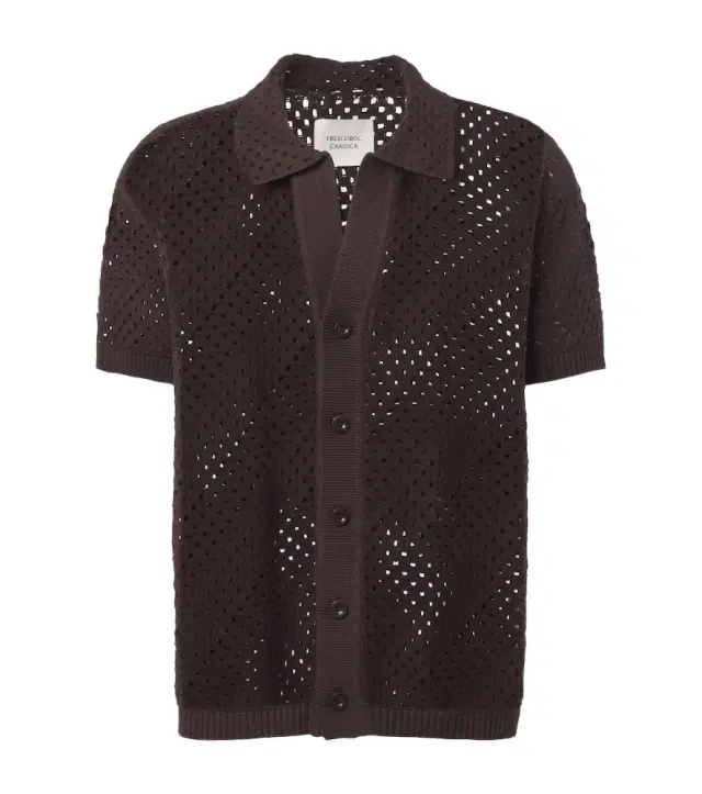 Pinto crochet cotton shirt