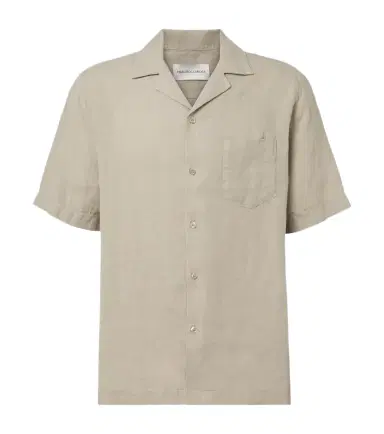 Frescobol Carioca Angelo linen bowling shirt | Thumbnail 1 Frescobol Carioca Angelo linen bowling shirt | Thumbnail 1