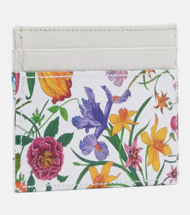 Gucci Flora canvas card holder | Thumbnail 2 Gucci Flora canvas card holder | Thumbnail 2