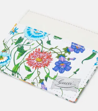 Gucci Flora canvas card holder | Thumbnail 3 Gucci Flora canvas card holder | Thumbnail 3