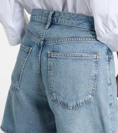 AGOLDE Dame denim shorts | Thumbnail 2