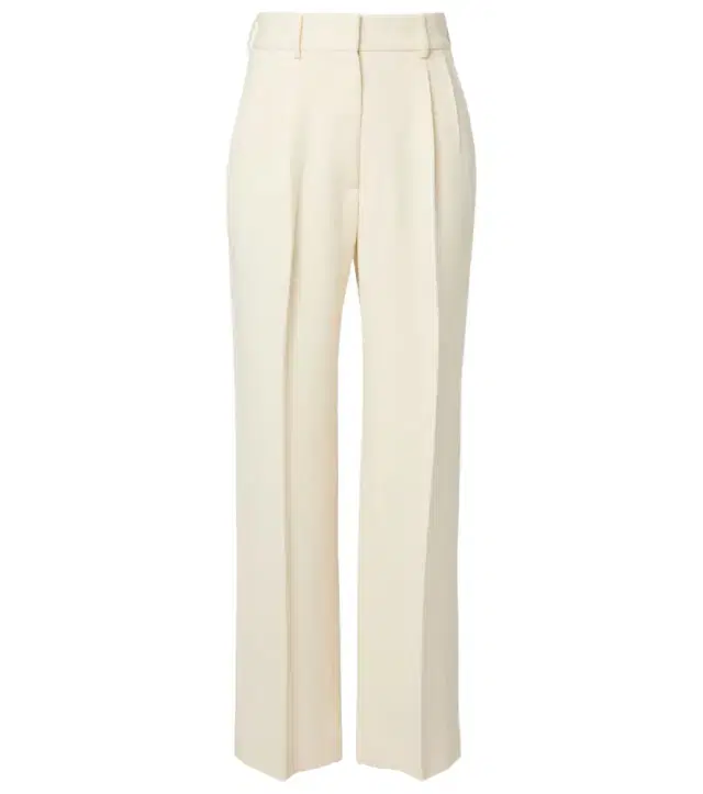 Blazé Milano Fox wool straight pants