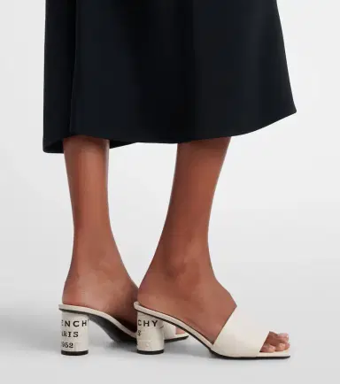Givenchy Tape leather mules | Thumbnail 5 Givenchy Tape leather mules | Thumbnail 5