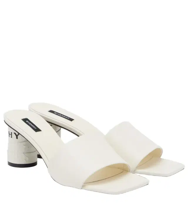 Givenchy Tape leather mules