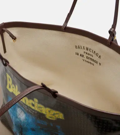 Balenciaga Select Large leather tote bag | Thumbnail 4