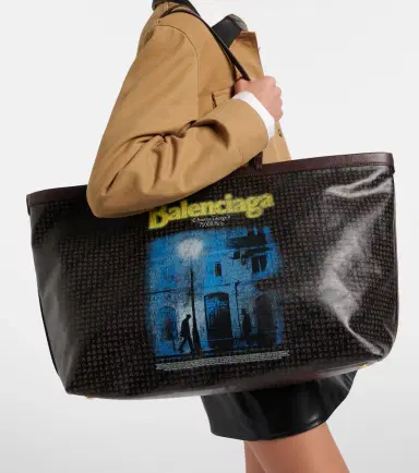 Balenciaga Select Large leather tote bag | Thumbnail 7