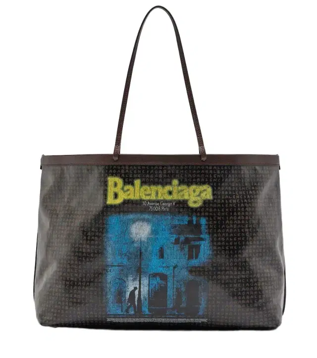 Balenciaga Select Large leather tote bag