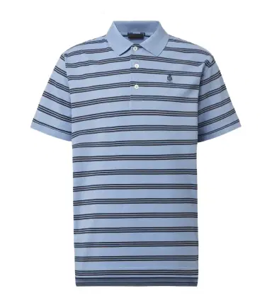 Prada Striped cotton piqué polo shirt | Thumbnail 1