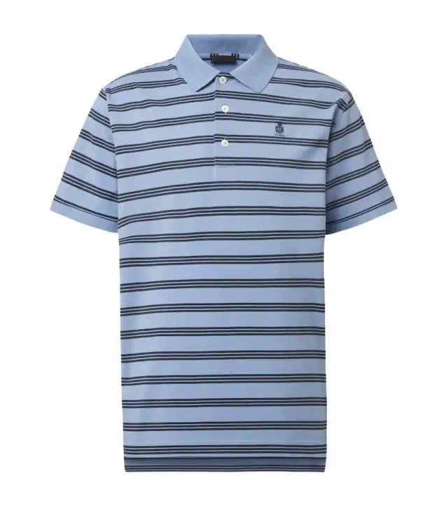 Prada Striped cotton piqué polo shirt