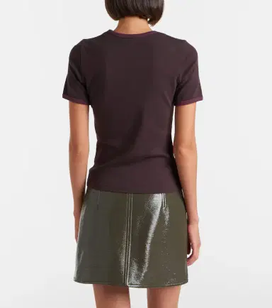 Courrèges Courrèges Cotton jersey T-shirt | Thumbnail 2 Courrèges Courrèges Cotton jersey T-shirt | Thumbnail 2