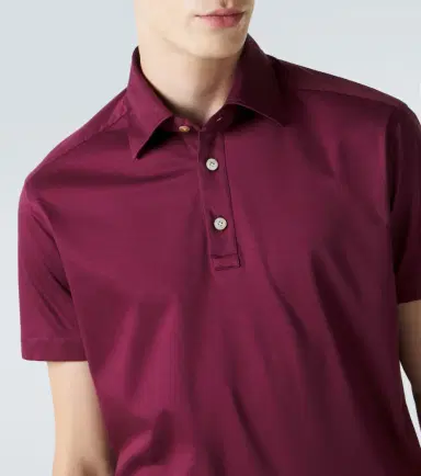 Kiton Cotton polo shirt | Thumbnail 4