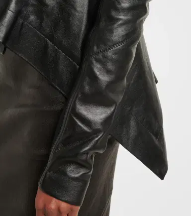 Rick Owens Naska leather biker jacket | Thumbnail 4