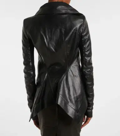 Rick Owens Naska leather biker jacket | Thumbnail 5