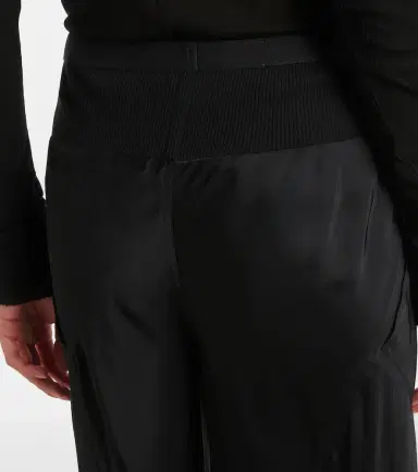 Rick Owens Bias cady crêpe cady wide-leg pants | Thumbnail 4 Rick Owens Bias cady crêpe cady wide-leg pants | Thumbnail 4