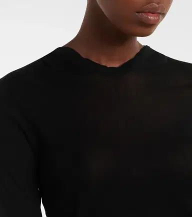 Rick Owens Cotton jersey top | Thumbnail 5