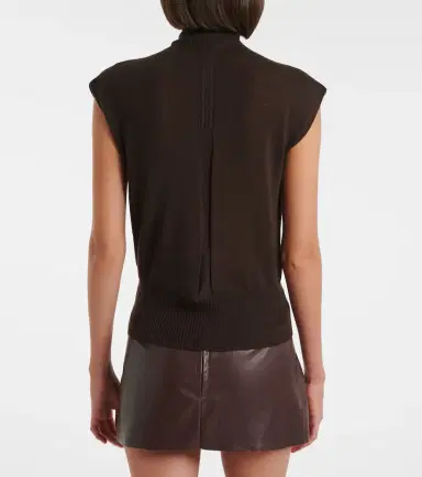 Rick Owens Virgin wool turtleneck sweater | Thumbnail 3