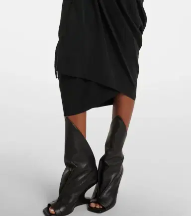 Rick Owens Draped wrap dress | Thumbnail 2