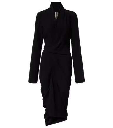 Rick Owens Draped wrap dress | Thumbnail 1
