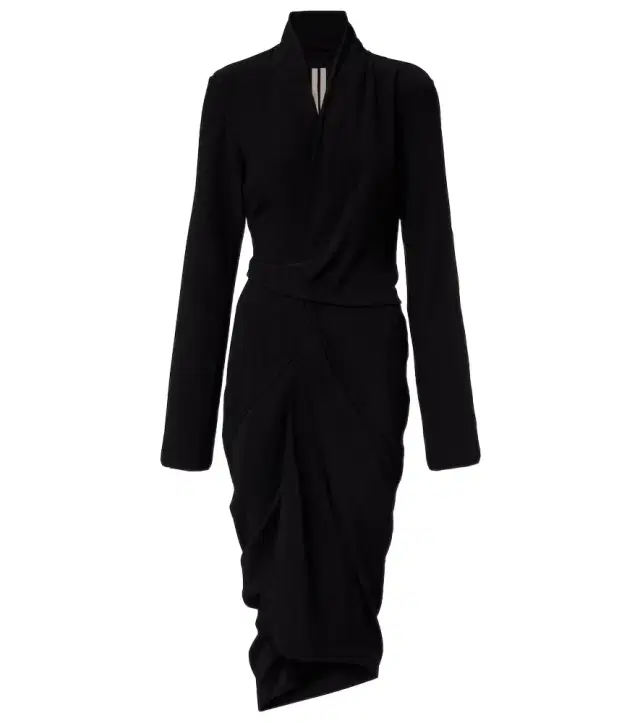 Rick Owens Draped wrap dress