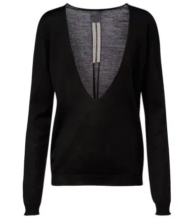 Rick Owens Extreme virgin wool sweater | Thumbnail 1 Rick Owens Extreme virgin wool sweater | Thumbnail 1