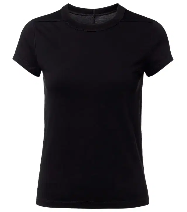 Rick Owens Cropped Level cotton jersey T-shirt