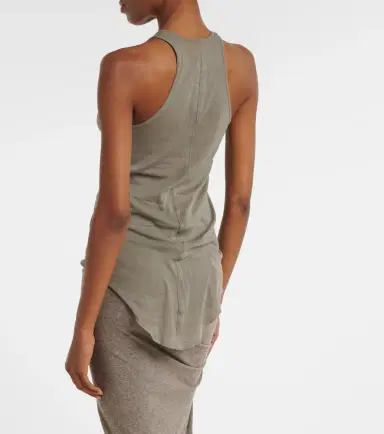 Rick Owens Cotton jersey tank top | Thumbnail 3 Rick Owens Cotton jersey tank top | Thumbnail 3