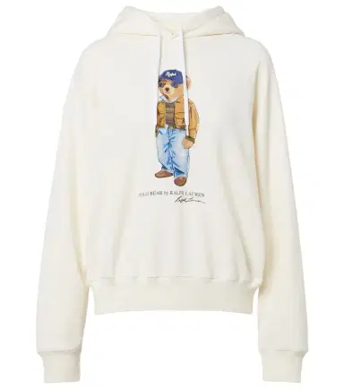 Polo Ralph Lauren Polo Bear cotton-blend jersey hoodie | Thumbnail 1 Polo Ralph Lauren Polo Bear cotton-blend jersey hoodie | Thumbnail 1