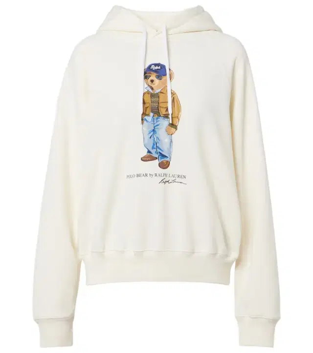 Polo Bear cotton-blend jersey hoodie
