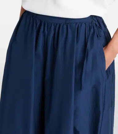 Polo Ralph Lauren Belted cotton and silk balloon pants | Thumbnail 4 Polo Ralph Lauren Belted cotton and silk balloon pants | Thumbnail 4