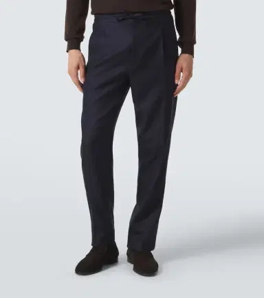 Lardini Wool slim pants | Thumbnail 4