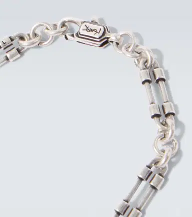 Saint Laurent Cassandre chain bracelet | Thumbnail 2