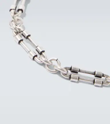 Saint Laurent Cassandre chain bracelet | Thumbnail 3