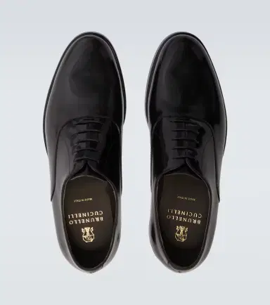 Brunello Cucinelli Leather Oxford shoes | Thumbnail 4