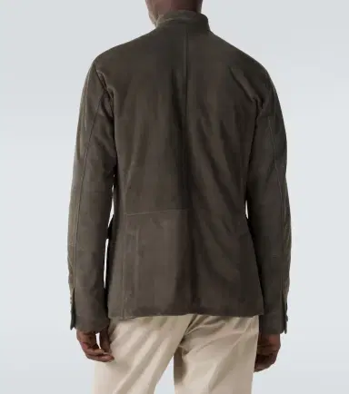 ELEVENTY Suede jacket | Thumbnail 4