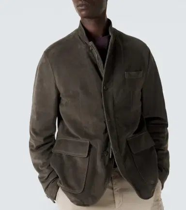 ELEVENTY Suede jacket | Thumbnail 5