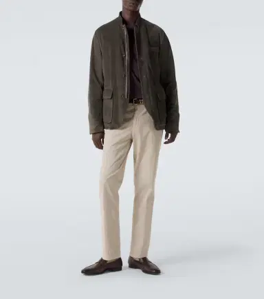 ELEVENTY Suede jacket | Thumbnail 8