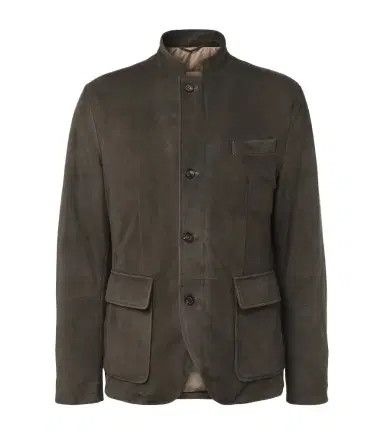 ELEVENTY Suede jacket | Thumbnail 1