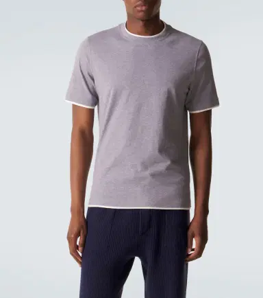 Brunello Cucinelli Cotton jersey T-shirt | Thumbnail 2 Brunello Cucinelli Cotton jersey T-shirt | Thumbnail 2