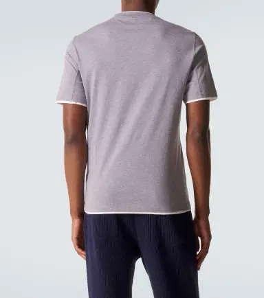 Brunello Cucinelli Cotton jersey T-shirt | Thumbnail 4 Brunello Cucinelli Cotton jersey T-shirt | Thumbnail 4