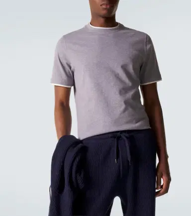 Brunello Cucinelli Cotton jersey T-shirt | Thumbnail 6 Brunello Cucinelli Cotton jersey T-shirt | Thumbnail 6