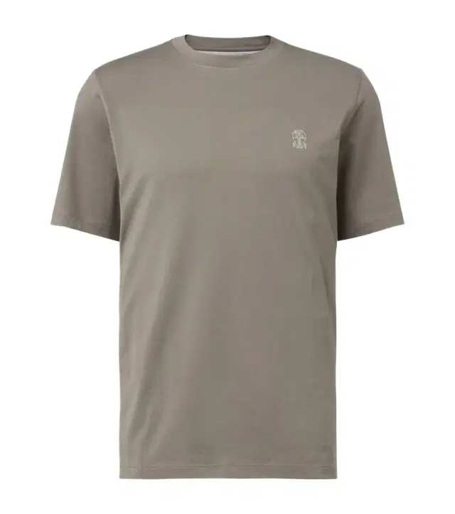 Brunello Cucinelli Logo cotton jersey T-shirt